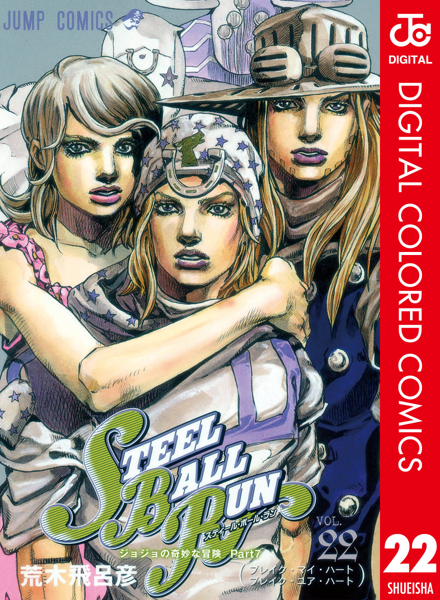 JoJo's Bizarre Adventure Part 7 - Steel Ball Run (Official Colored 