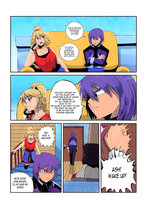 Page 1 - Team reassessment (Pokemon FanComic OneShot)