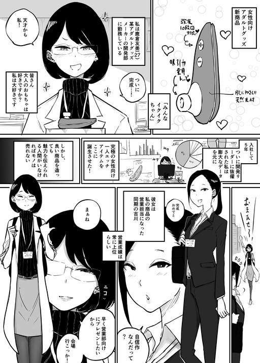 Page 1 - The Sales Rep Who Absolutely Won’t Come VS The Researcher Who Absolutely Wants to Make Her Come