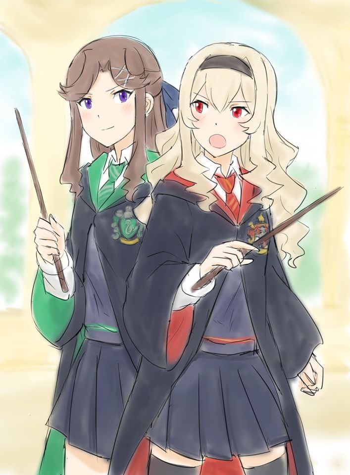 Claudine x Maya (Shoujo Kageki Revue Starlight)