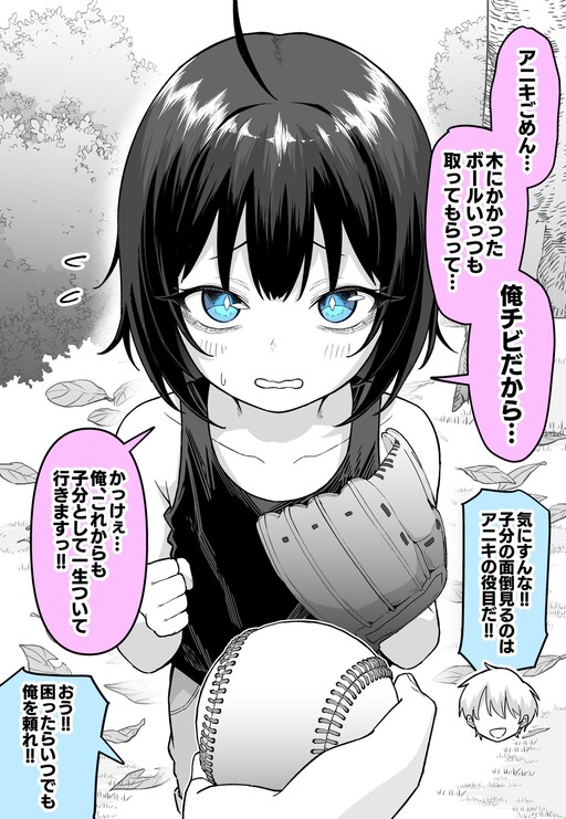 Page 1 - Mukashi wa Chibi no Kobundatta no ni…