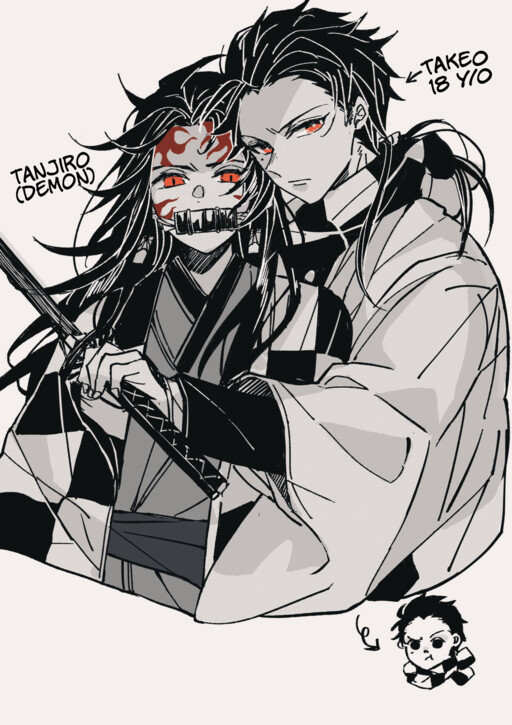 Kimetsu no Yaiba - Takeo x Tanjiro (Doujinshi) - MangaDex