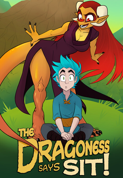 Page 1 - The Dragoness Says Sit!