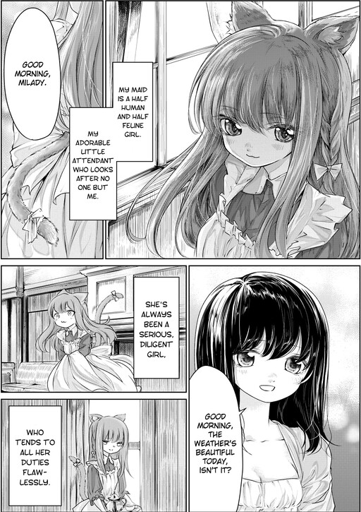 Page 1 - Cat Maid and Mistress