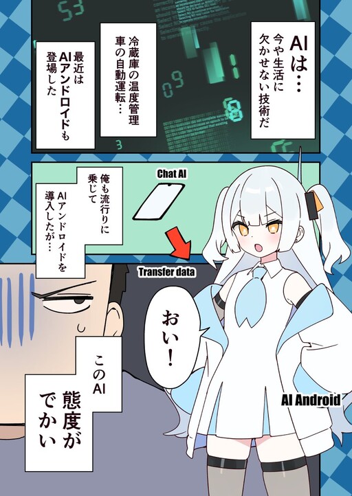 Page 1 - AI-san wa Gakushuu suru