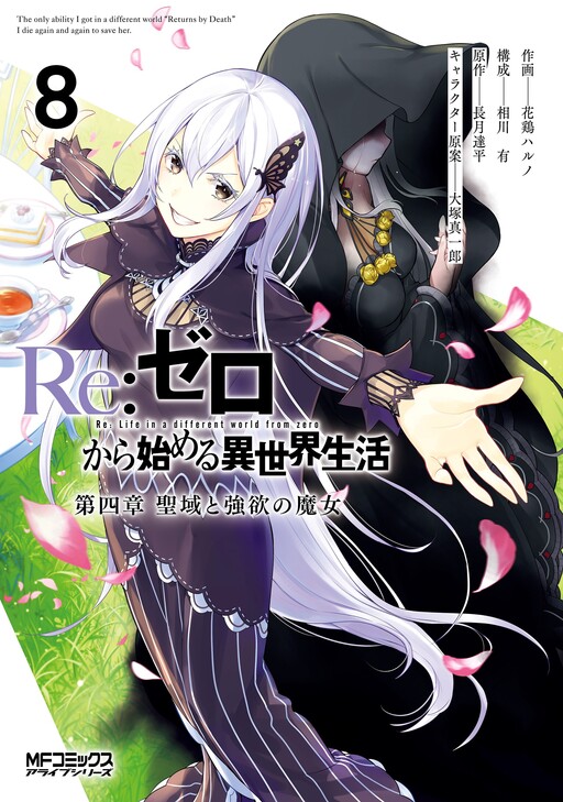 Re Zero Kara Hajimeru and Isekai Seikatsu Poster Poster – Anime