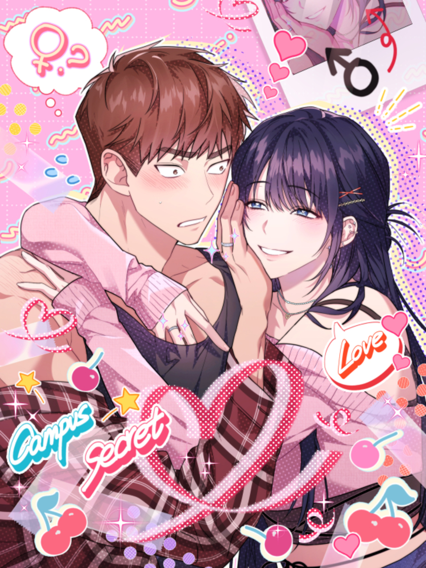 A Secret Romance Between Us Manga Cover image