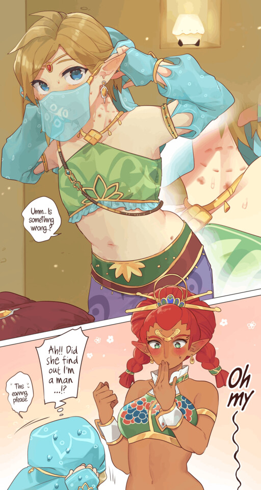 DISC] The Legend of Zelda: Breath of the Wild - I Know About a Store in  Gerudo Town that Sells a White Outfit (Doujinshi/Oneshot) : r/manga